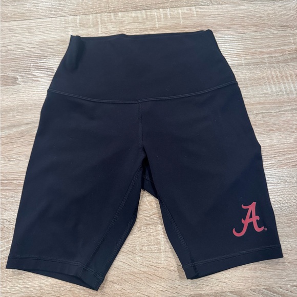 lululemon athletica Pants - Lululemon Athletica Black and Red Athletic Shorts